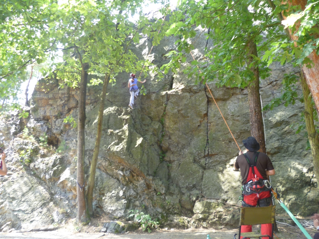 Felsenklettern Rothsteiner Felsen