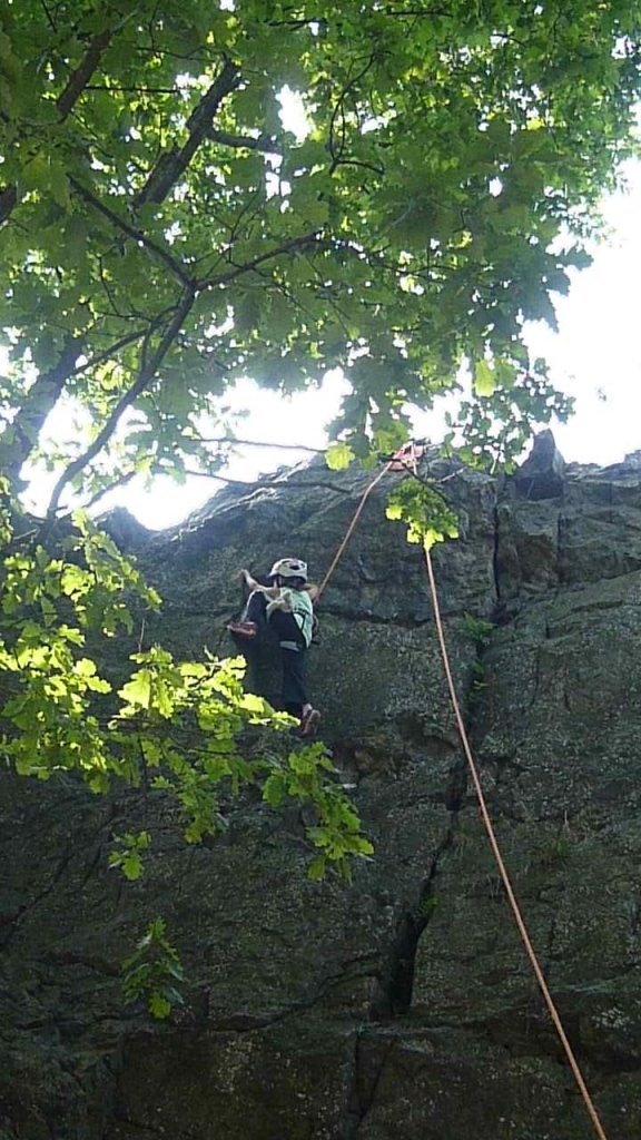 Felsenklettern Rothsteiner Felsen_2