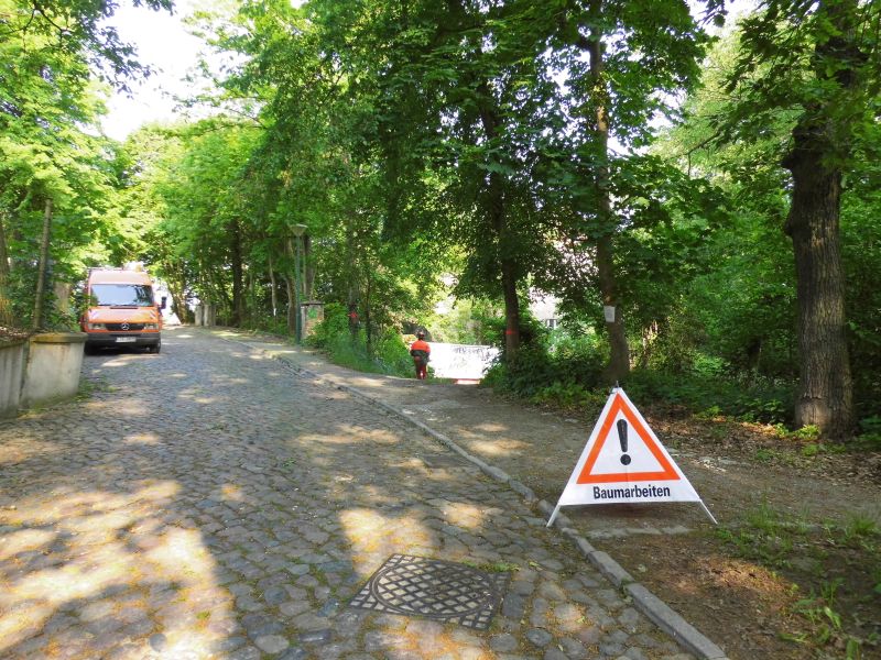 Beginn der Arbeiten